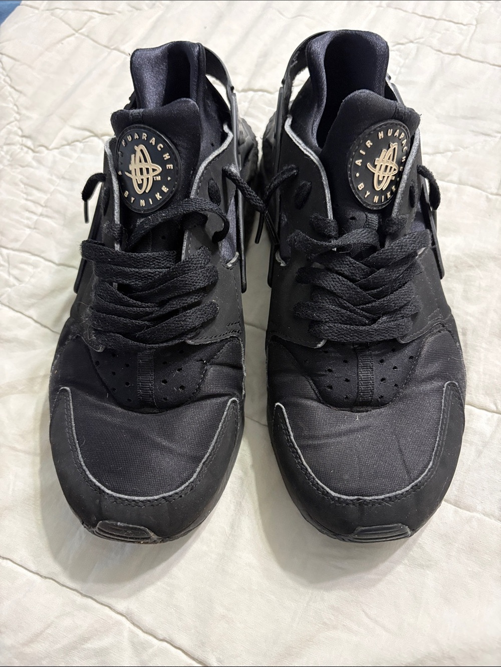 Nike Black Men's Air Huarache Sneakers